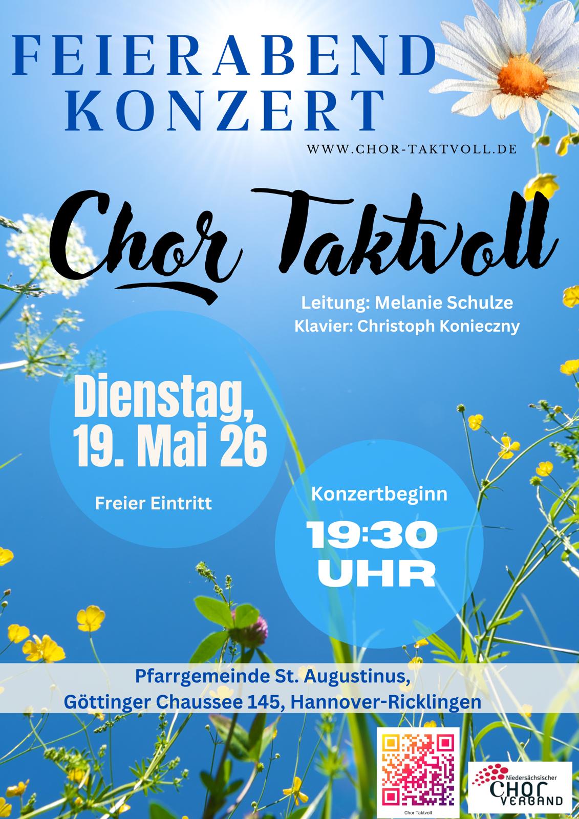 Plakat Feierabendkonzert 2026 Plakat Feierabendkonzert 2026